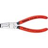 Crimping pliers for terminal sleeves with plastic handle mm 0.25-2.5mm2